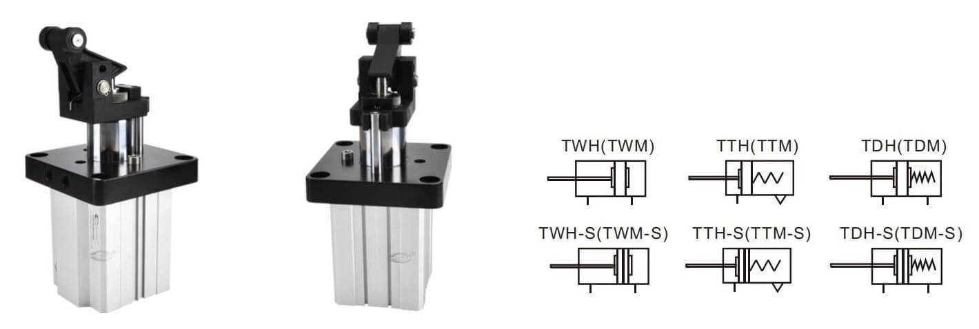 Symbol für pneumatischen Stopperzylinder