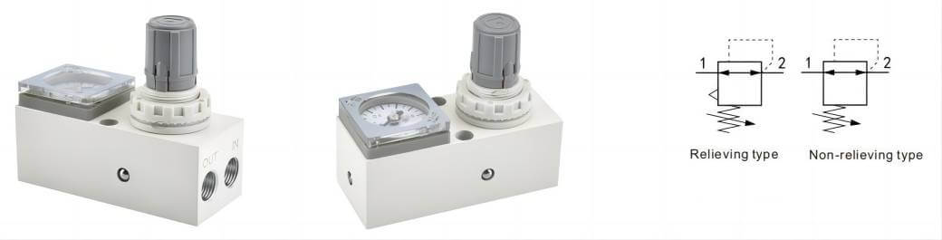 pneumatischer Druckregler