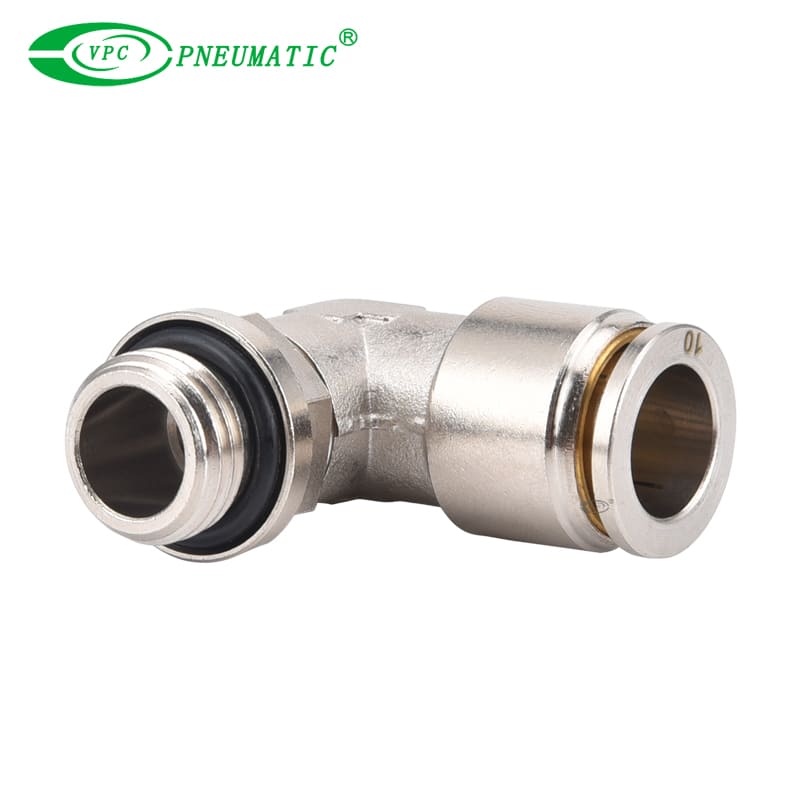 Hochdruck-Winkelverschraubung mit Außengewinde der VL-Serie, Messing, 870 psi