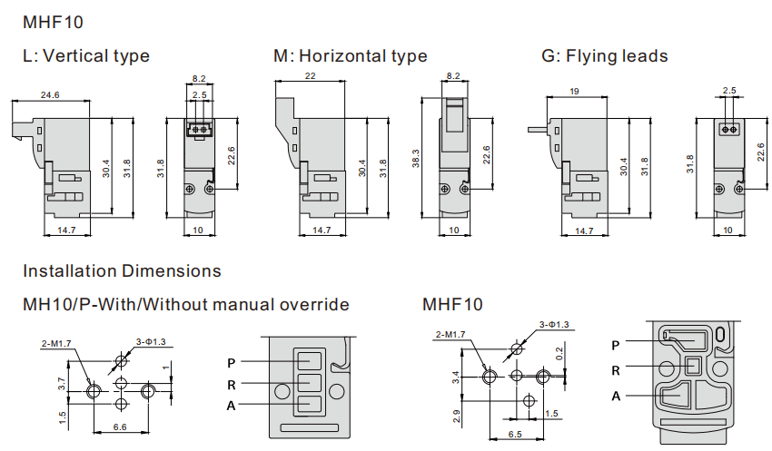 MH Mini-Pneumatikventil