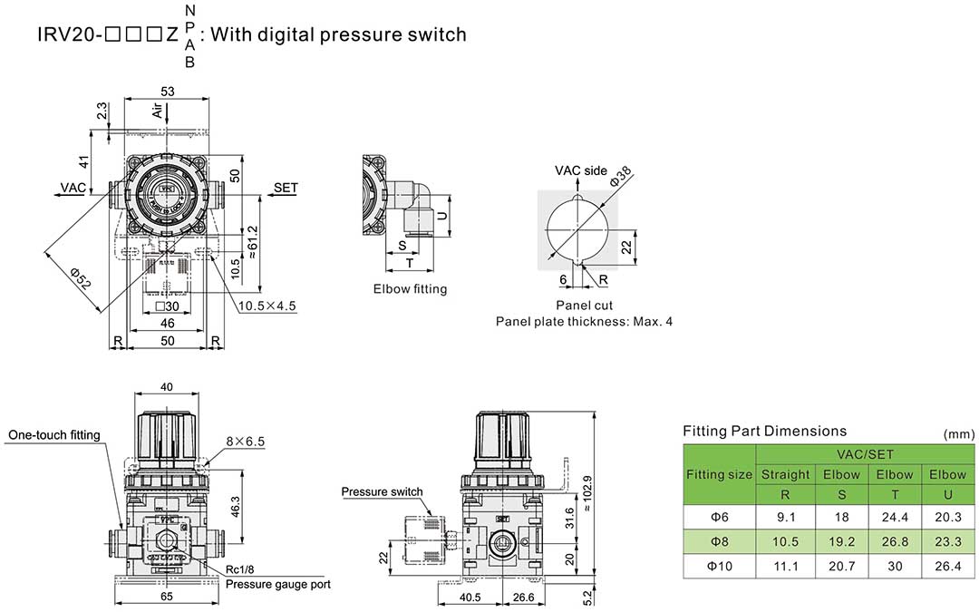 digitaler Druckregler