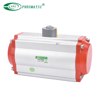 VAT Serie ISO5211 Pneumatischer Drehantrieb mit Federrückstellung