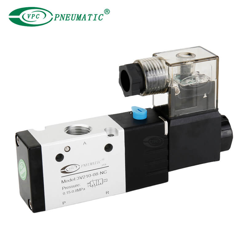 3V -Serie 2 Position 3 Port Einsteuermagnetventil Einsteuerung