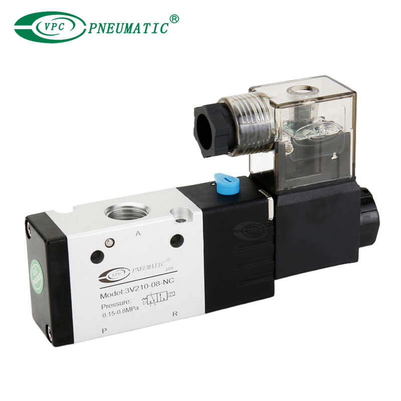 3V -Serie 2 Position 3 Port Einsteuermagnetventil Einsteuerung