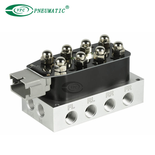 Universal Cars Air Ride Suspension Kits Mehrfarbiger VU4-Ventilblock