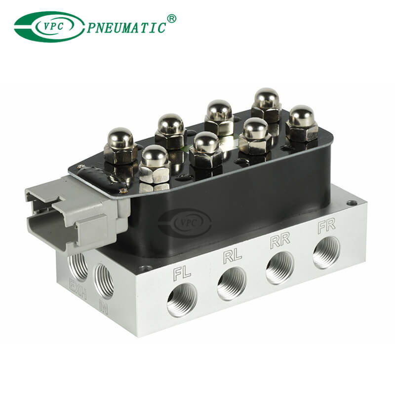Universal Cars Air Ride Suspension Kits Mehrfarbiger VU4-Ventilblock