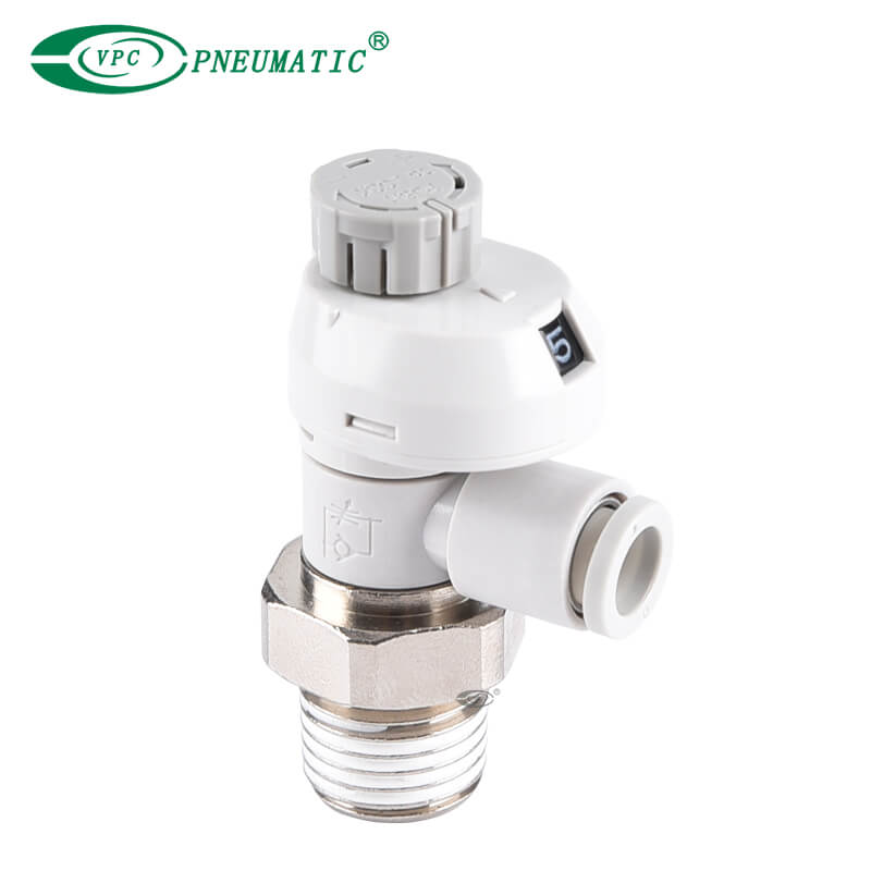 Speed-Controller der AS-FS-Serie mit Indikator, Ellbogentyp