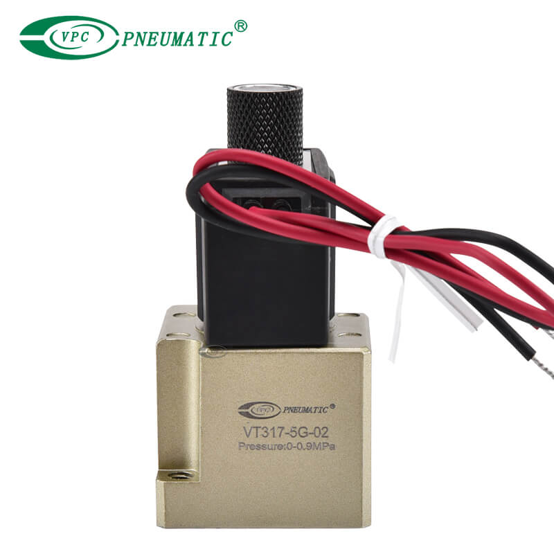 VT317 Series Direct Operated Popet Typ 3 Port Magnetmagnetventil