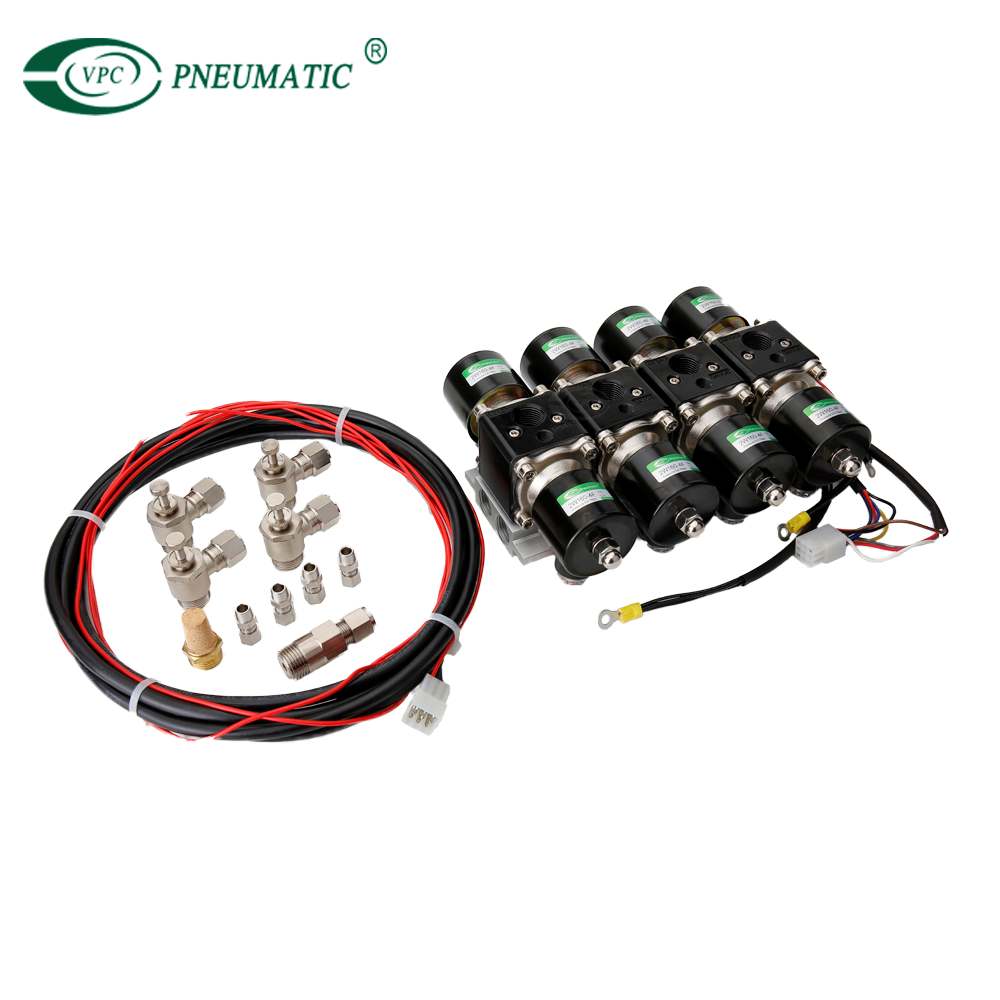 160-2F Big Flow NPT1/2' 250psi Air Ride Suspension Ventilverteiler