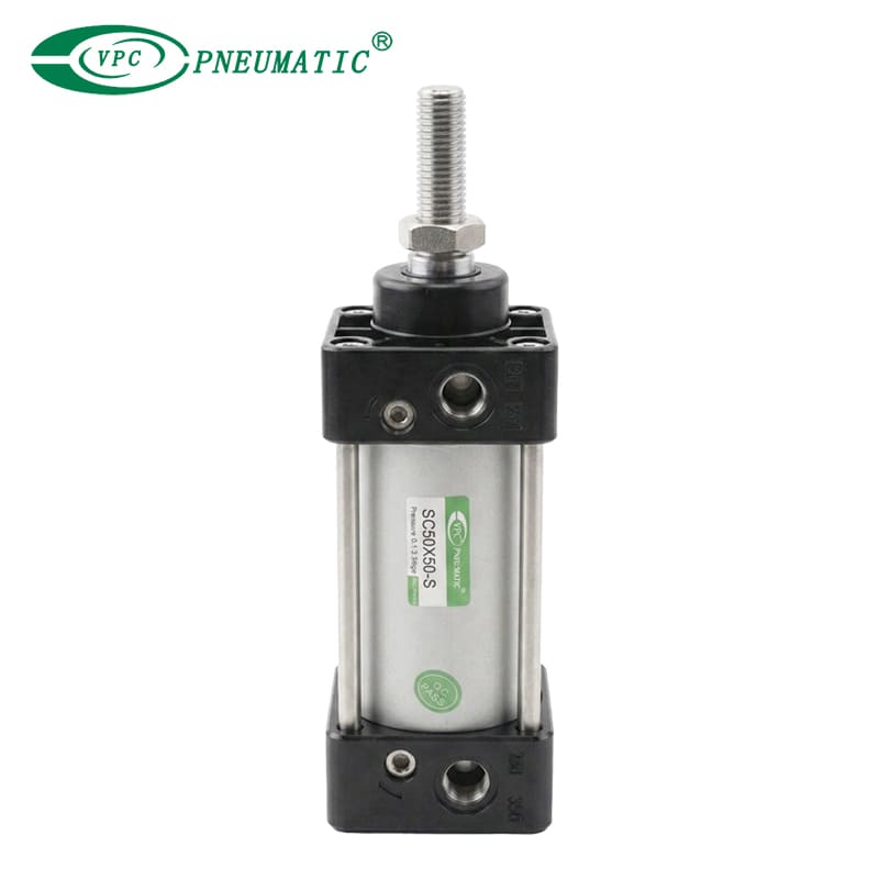 Hochleistungs-Pneumatikzylinder, ISO 15552-Zugstange