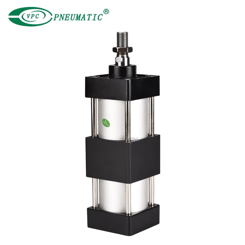 Hochleistungs-Pneumatikzylinder, ISO 15552-Zugstange