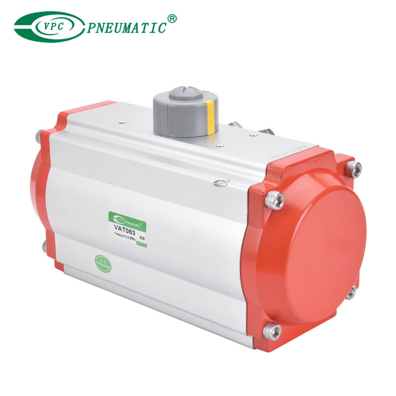 VAT Serie ISO5211 Pneumatischer Drehantrieb mit Federrückstellung