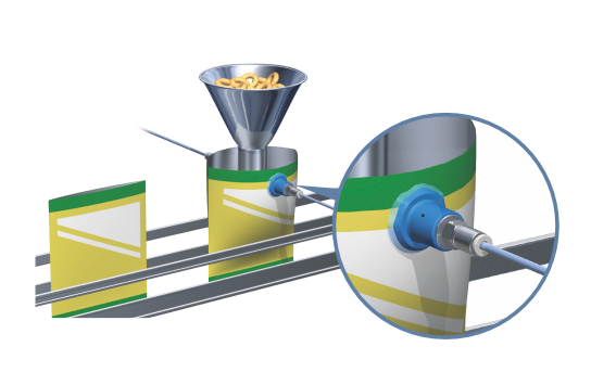 Vakuumsaugnetasse für Dünnfilmadsorption
