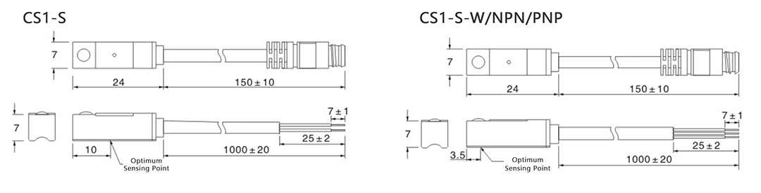 pneumatischer Zylindermagnetsensor