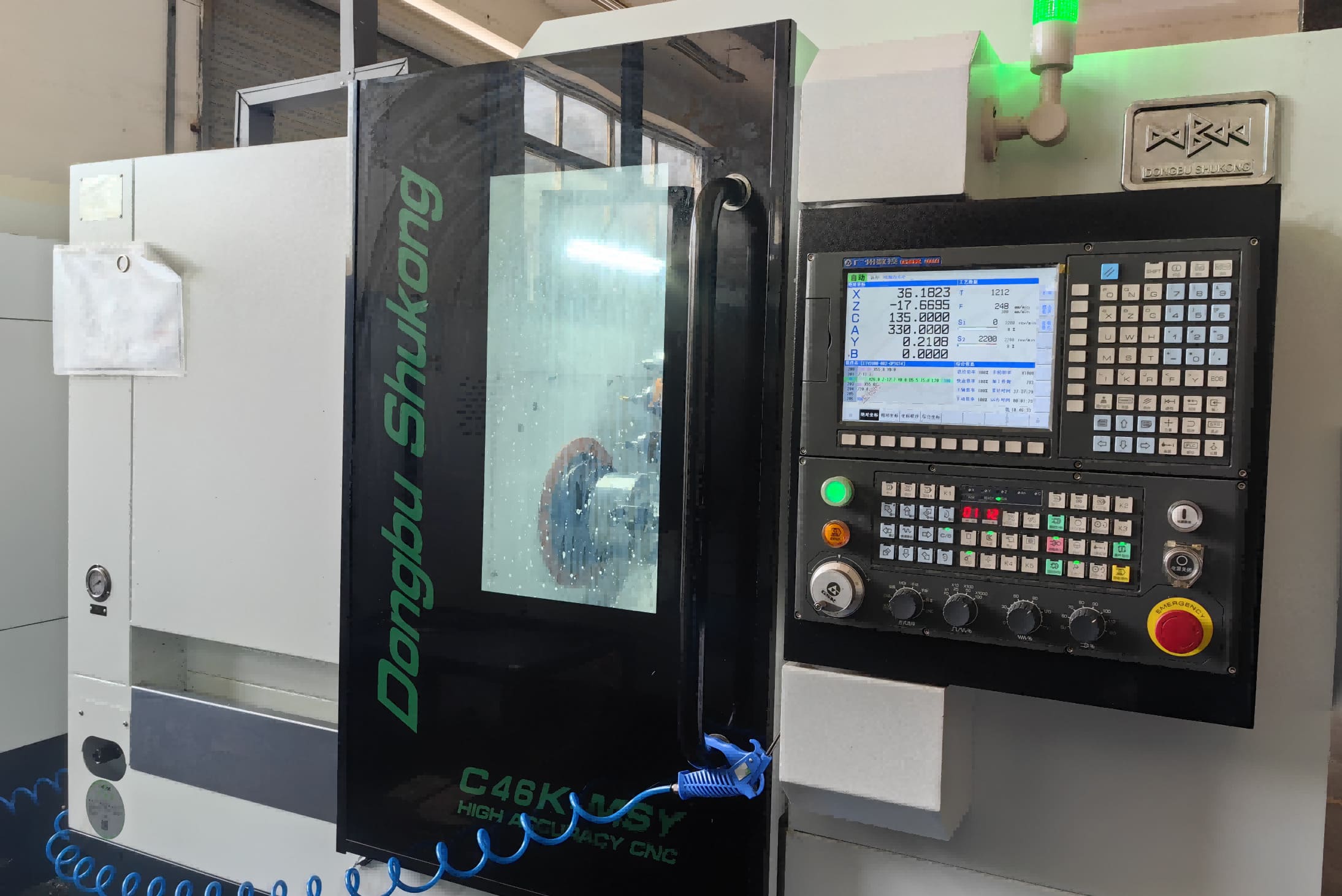 CNC Drehmaschine 2