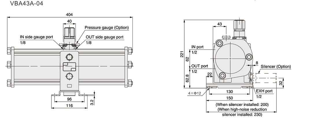 VBA43A Booster-Regler