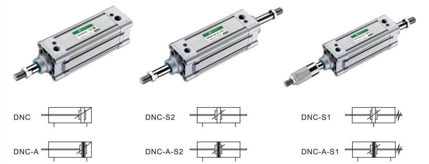ISO6431 Pneumatischer Zylindersymbol 