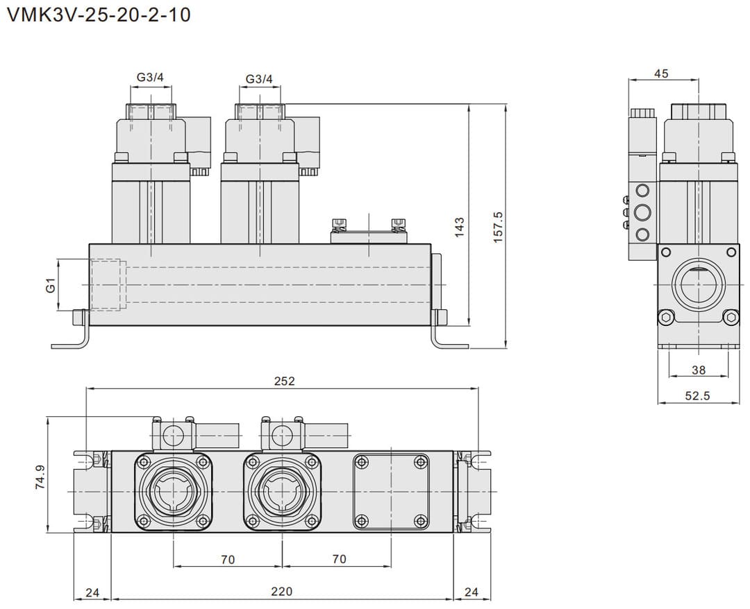 VMK coaxial valve (8) Koax mk25