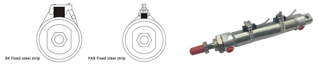 Reed -Switch -Sensor für Zylinder