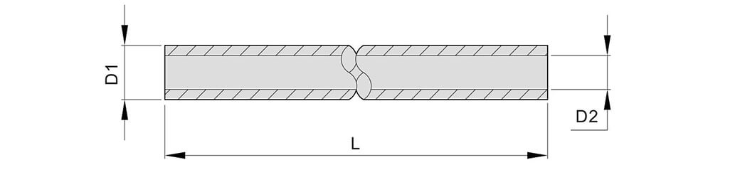 Schlauch aus Fluorpolymer