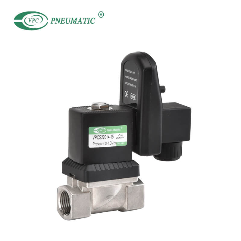 Pilotmembran-Magnetventil der VPCS-Serie aus Edelstahl