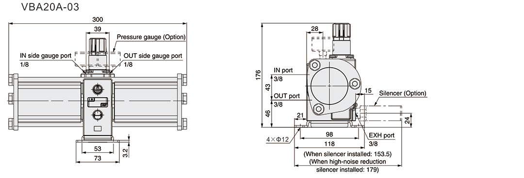 VBA20A Booster-Regler