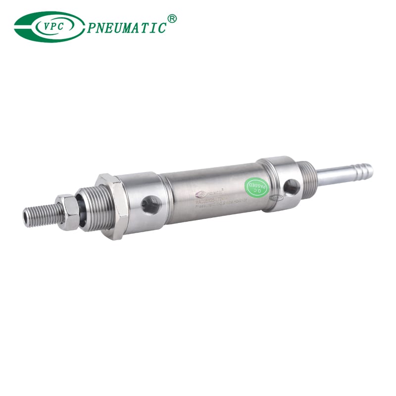 Mad -Serie Edelstahl Mini Zylinder, Doppel -Doppel -Stange