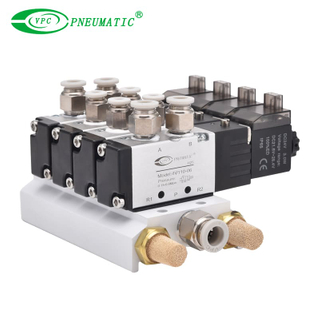 4v210-08 Pneumatischer Magnetklappenverteiler