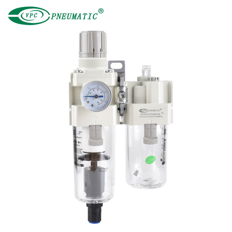 AC20A-B bis AC60A-B FRL-Einheiten mit Druckschalter